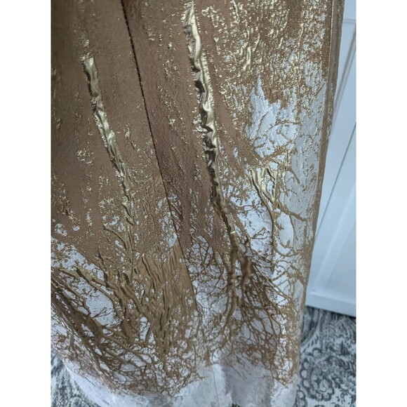 Susanna Women's sz 16 Elegant Duster Jacket Gold Swarovski Crystal Clasp New Tag - Picture 11 of 16